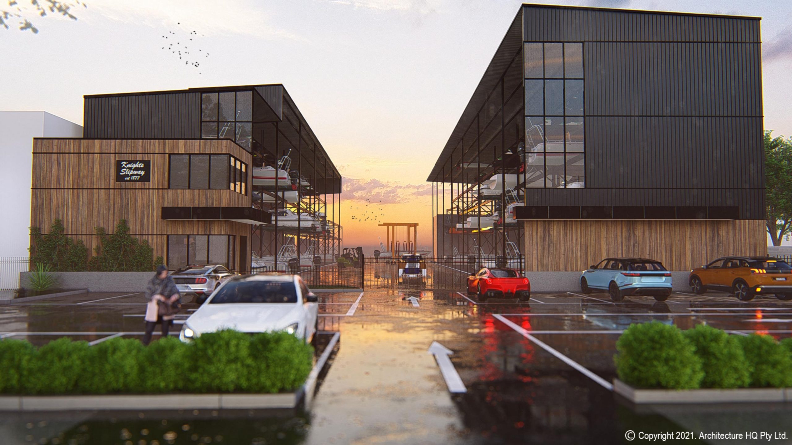 Arch Render - Williamstown - The Boat Rack Page 001