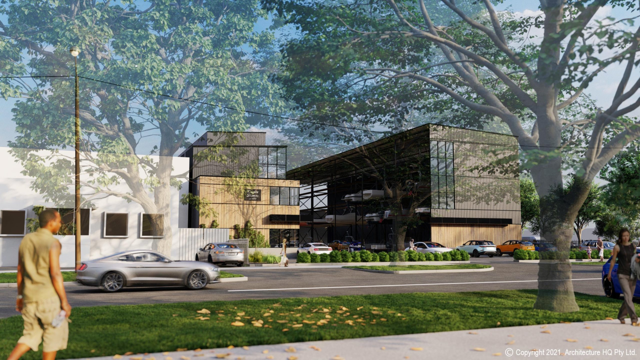 Arch Render - Williamstown - The Boat Rack Page 002